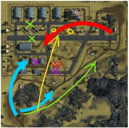 《3D坦克争霸》曼哈顿机场地图玩法介绍