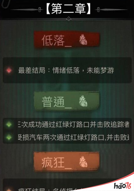 探魇第二章成就结局大全攻略 探魇第二章怎么通关