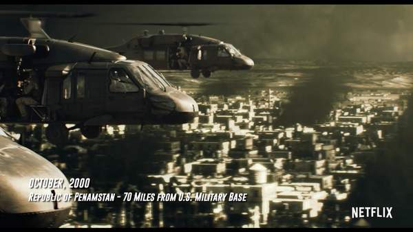 CG动画《生化危机：无尽黑暗》开场 黑鹰坠落，小队突围