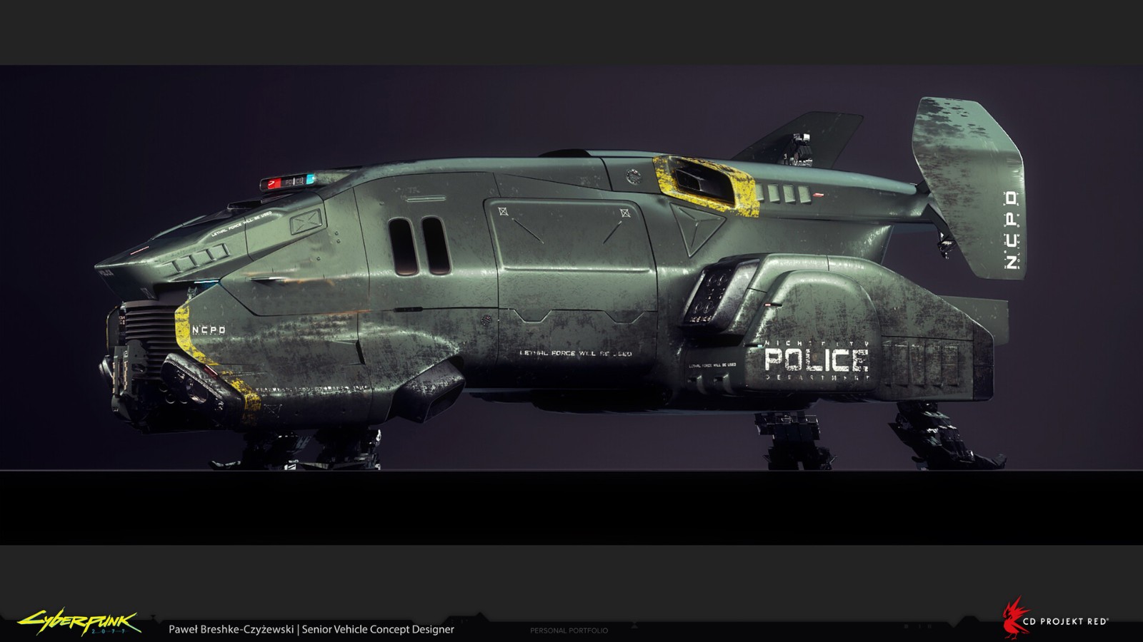 赛博朋克2077飞行器图片