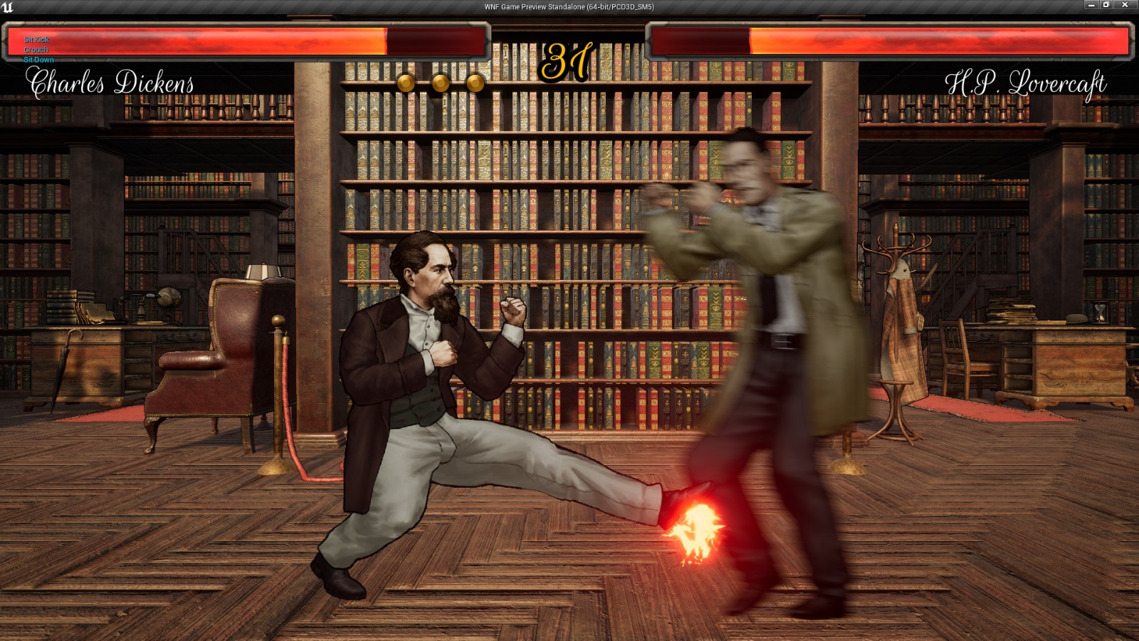 作家格斗游戏《文豪格斗》上架Steam 11月20日发售