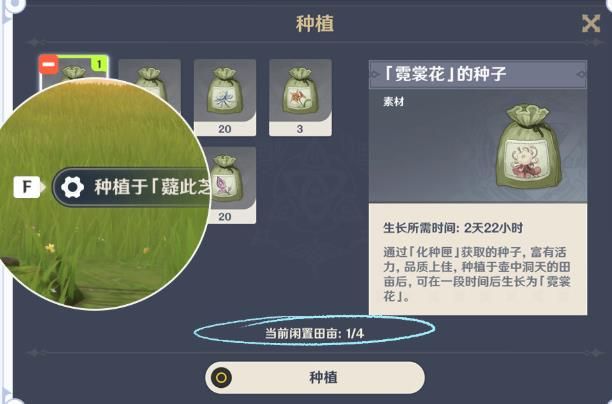 原神尘歌壶种植怎么玩 原神尘歌壶种植玩法