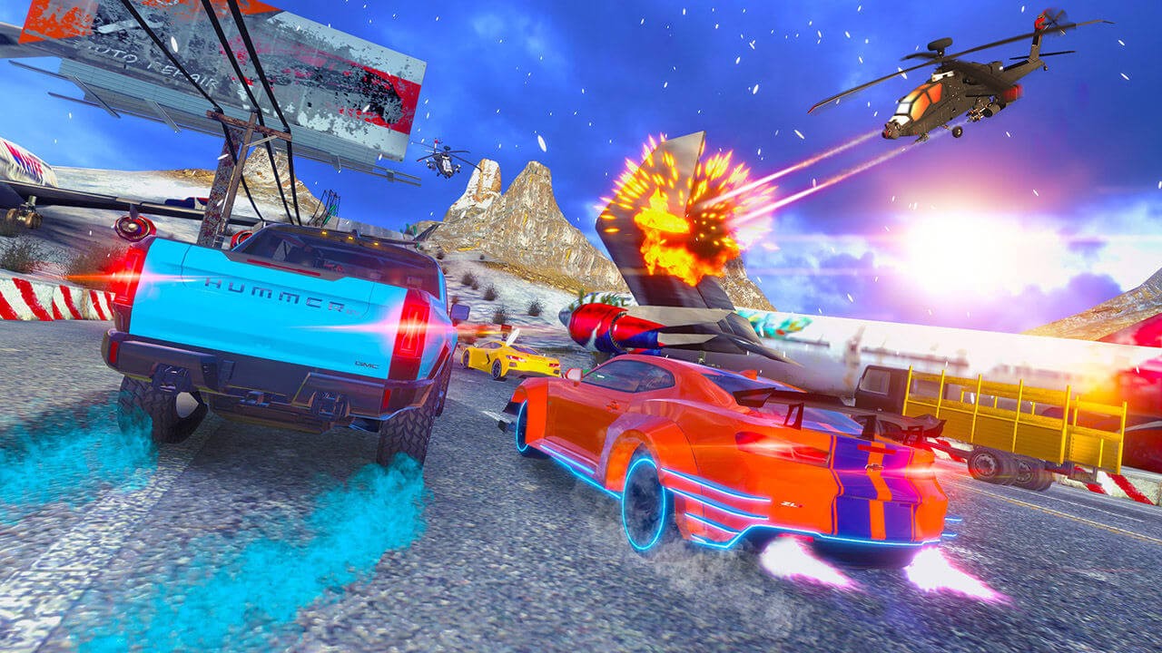 爽快街机赛车游戏《Cruis'n Blast》公开经典赛道视频