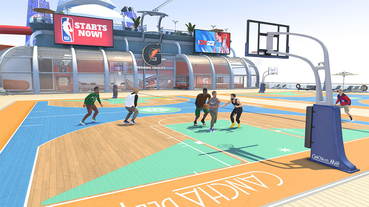 《NBA 2K22》篮球之城、街区、生涯模式玩法公布 超有氛围的体验