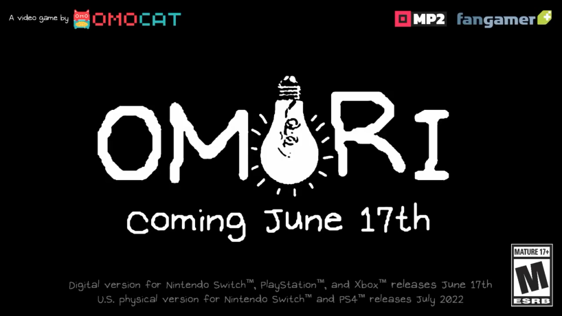 心理恐怖RPG《OMORI》主机版预告公开 6月17日发售