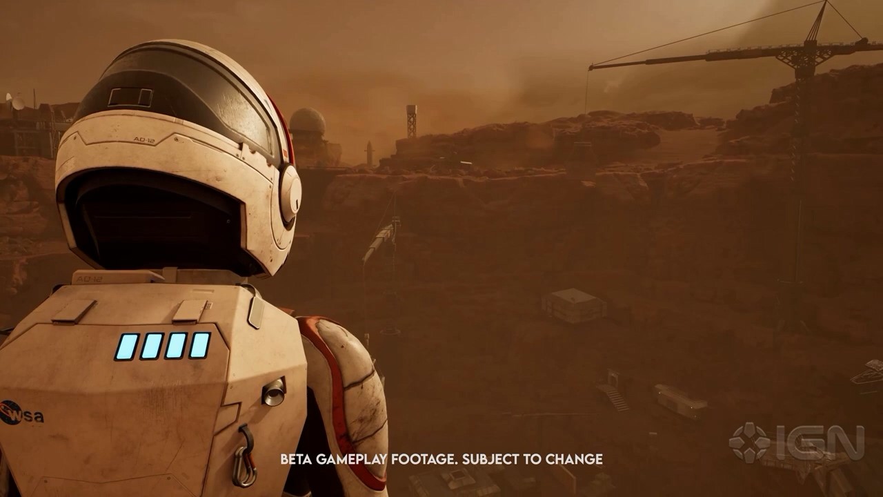 科幻冒险游戏《火星孤征》12分钟演示放出