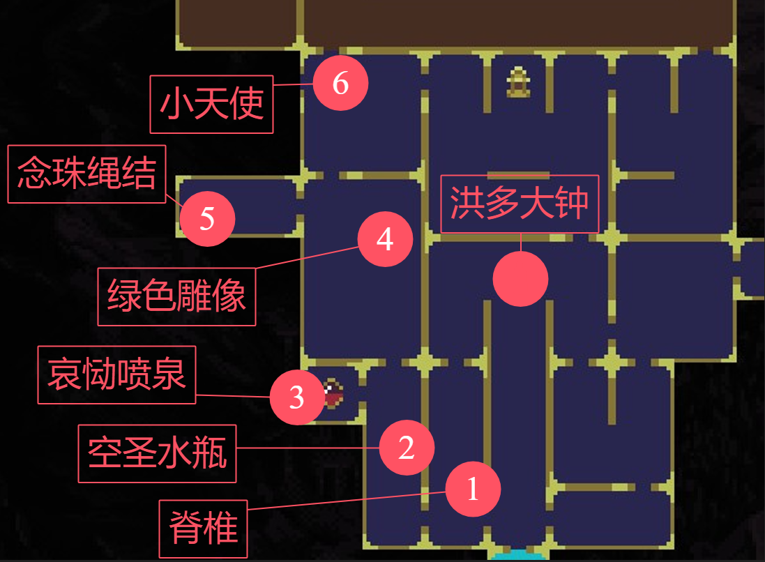 神之亵渎雪盐回响区域全收集攻略