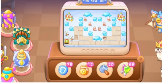 保卫萝卜4胡桃夹子第48关三星流程攻略