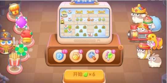 保卫萝卜4胡桃夹子第54关三星流程攻略