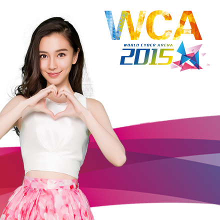 爆Angelababy代言照 惊艳助阵WCA2015jpg