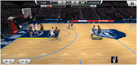 NBA官方手游《NBA梦之队2》 截图曝光 3D球员逼真呈现