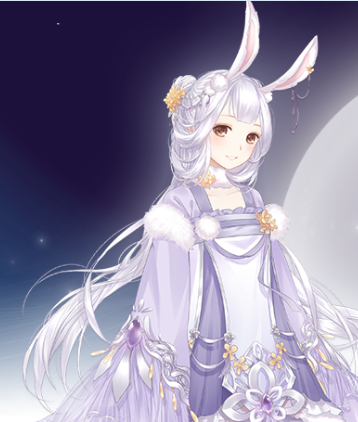 《暖暖环游世界》中秋节仙宫月兔套装高清细节欣赏